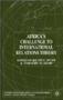 Africa's Challenge To International Relations Theory (International Political Economy)