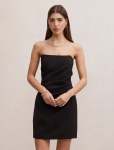 Rumi Draped MINI Dress - 18 Black