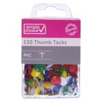 Simple Cho Thumb Tacks 130PK