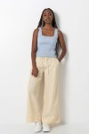 Relaxed Seersucker Pants - 16 Yellow