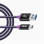 Troo 60W USB A To USB C Braided Cable