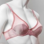 Dusty Pink Pinup Bra - 32 B