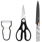 Bobssen 3 PC Marble Knife Set