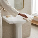 Classic Pedestal Bathroom Basin