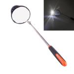 Retractable Vehicle Car Chassis Inspection Mirror With 3 Pcs 5MM LED Lights Mirror Diameter: 82MM Max Expanding Length: 760MM