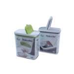 2 Liter Green Shake And Store Storage Container