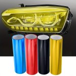 Car Motorcycle Headlight Color Changing Film Brake Light Sticker Tail Light Color Changing Film Car Light Film Translucent Stick