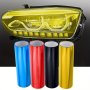 Car Motorcycle Headlight Color Changing Film Brake Light Sticker Tail Light Color Changing Film Car Light Film Translucent Sticker