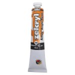 Zelcryl Artists Acrylic Paint 50ML Mandarin Yellow