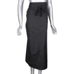 Apron Waist Coverage Black With Fastening Straps