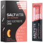 Saltwtr Summer Peach - Sugar-free Electrolytes Gut Support Hydration - 8 Pack