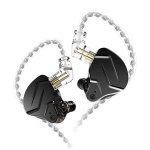 Kz Zsn Pro X Dual Driver In Ear Monitoring Earphones : Black