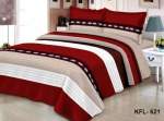 Smte 5 Piece Quilt Set Lined Bedspread Set With Keychain