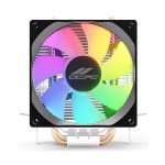 I.c.e. 90 Rgb Cpu Cooler 90MM Fan Black Quiet Cooling With Rgb Lighting