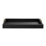 @home Tray Shagreen Black