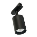 Ella Aluminium Track Light Black White - White