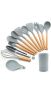 11 Piece Non-stick Silicone Utensil Kitchen Set - Pink