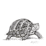 Tort Port Art Print - A5