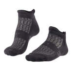 Falke 8502 Black Hidden Luxe Socks - 8 To 12