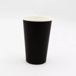 Ctg Single Wall Black Cup 500ML 25