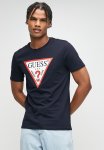 Guess Cn Short Sleeve Original Logo Tee - Smart Blue
