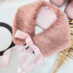 Fur Collar – Dusty Pink