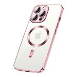 Clear Magsafe Compatible Case With Color For Apple Iphone 13 Pro Max