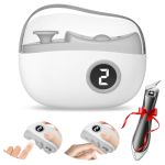 Electric Nail Clipper 2 In 1 Improved Nail Clippers Set Automatic Nail File Trimmer With Polishing An Oblique Nail Clippers Idea