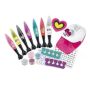Diy Nail Art /manicure Kit With Dryer For Girls Nail Glam Saloon