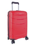 CELLINI Nova Medium 65CM 4 Wheel Trolley Case Red