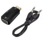 HDMI To Vga & Audio Converter-direct Portable Cordless Adapter By Gc