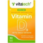 Vitatech Vitamin D3 Tabs 30