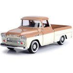 Motormax – 1:24 1958 Chevy Apache Fleetline Pick-up – Cream