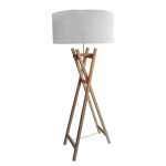Easle Oak Floor Lamp