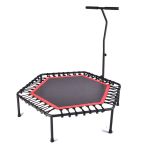 Rebound Trampoline With Handlebar