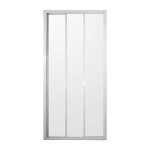 Shower Door Tri Slider White 900×1850