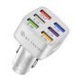 15A 6-PORT Glow Car Charger QC3.0 Fast