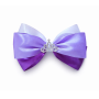 Purple Princess Ribbon Hair Bow