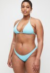 Cotton On Plus Full Bikini Bottom - Paradise Blue Crinkle