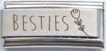 9MM Laser Italian Charm - Besties Superlink