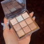 Sakura Nude Pink Eyeshadow Palette Matte Glitter Eyeshadow Palette Shimmer Eyeshadow Palette 9 Colors Mother's Day Gift For Music Festival