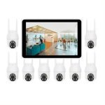 8 Channel Wireless Security Camera System With 10IN Lcd Screen