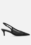 Roue Slingback Heel - Black