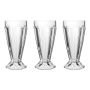 3 Piece Milkshake/soda Glass - 400ML - 185X85MM