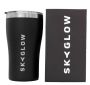 Skyglow Travel Mug Steel Tumbler With Lid Double-wall Coffee Mug Thermos - Black