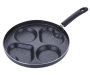 4 - Hole Egg Frying Pan With Hearts And Circles