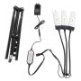 Full Spectrum LED Grow Light 3 Modes 5 Brightness Adjustable Stand