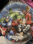 Avengers Plates