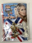 Navy sailor Hair Clips