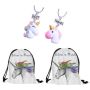 Unicorn Bff Necklace & 2 Bags
